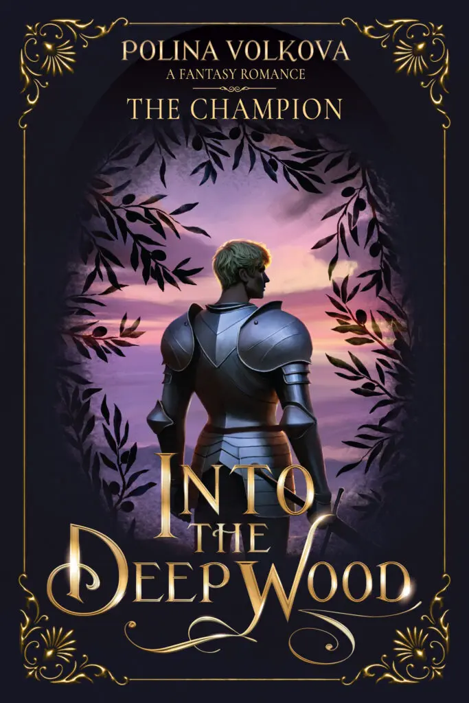 Into the Deep Wood The Champion Romantasy Book Cover