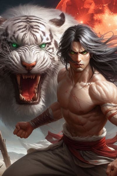 White Tiger, Crimson Demon. by Vulpes Denion